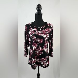 🐚2 for $20🐚 Black Floral Blouse